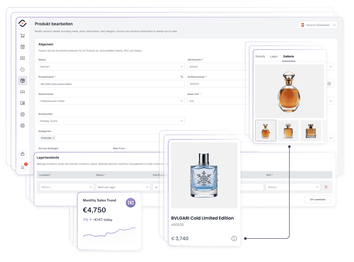 Precise Product and Inventory Management