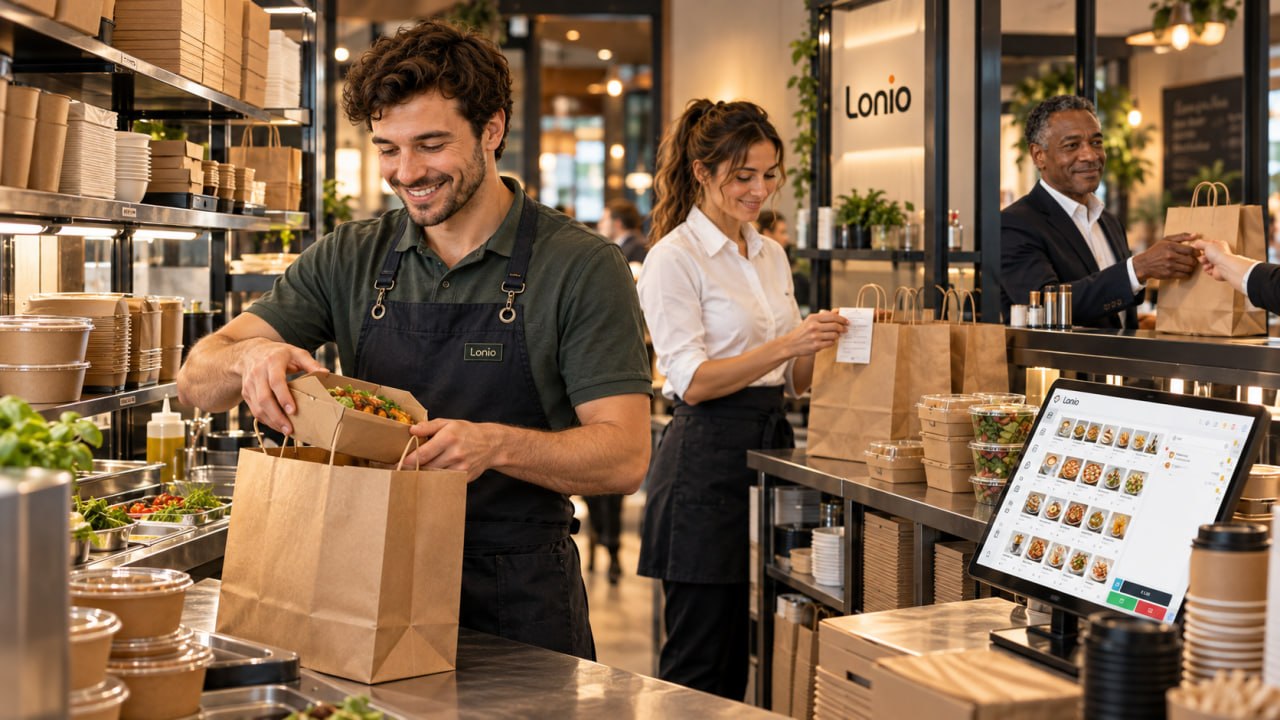 Restaurant Takeaway Packaging: Inventory, Cost and Handover Control
