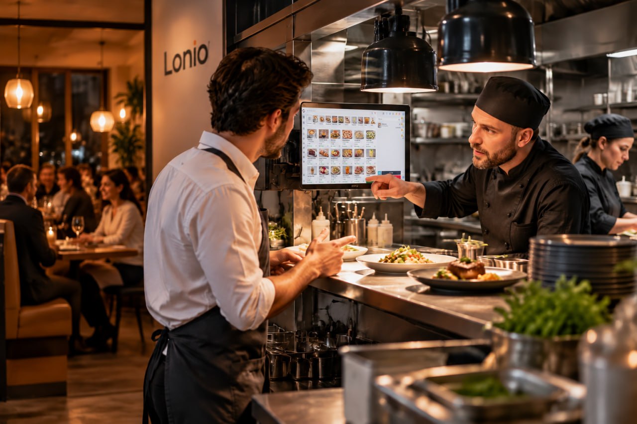 Restaurant order changes after kitchen submission: status, alerts and financial impact